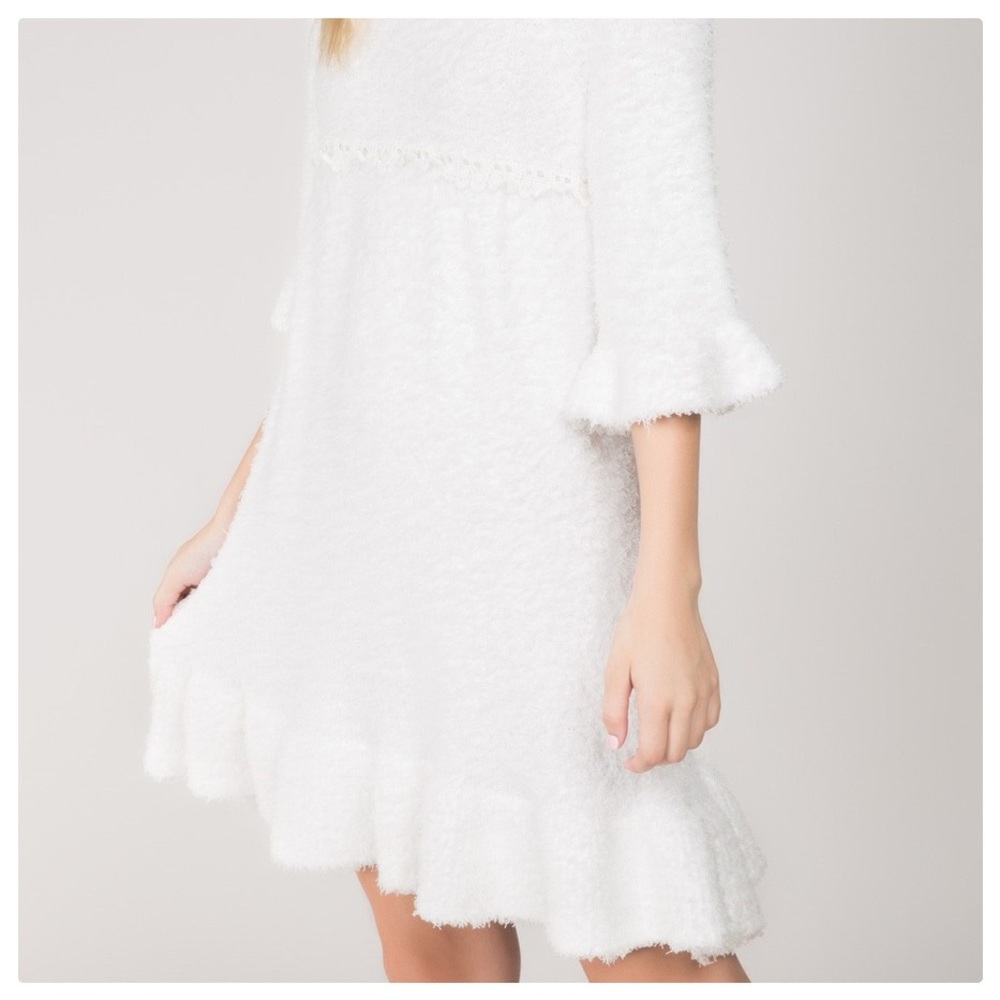 POL Dreamy Clouds of Berber Fleece Dress - Picture 10 of 15